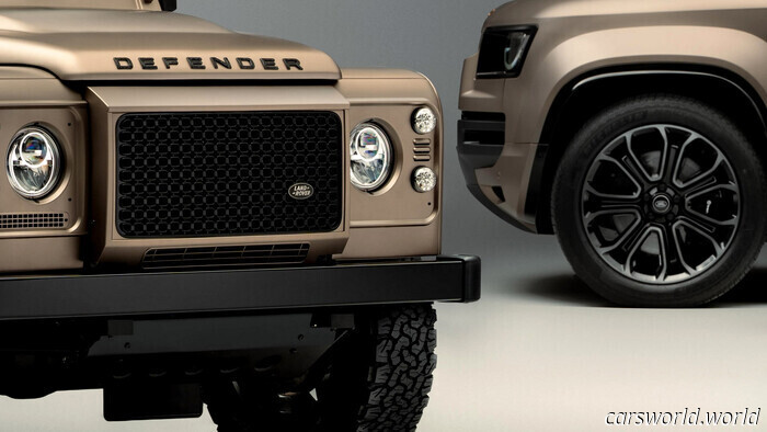 Il Defender classico V8 con gli aggiornamenti Octa costa molto di più del nuovo Octa | Carscoops